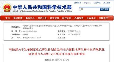 中医药现代化研究重点专项 六大方向驱动民族医药传承与创新